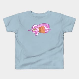 Doggerel Moth Taking a Dramatic Nap Kids T-Shirt